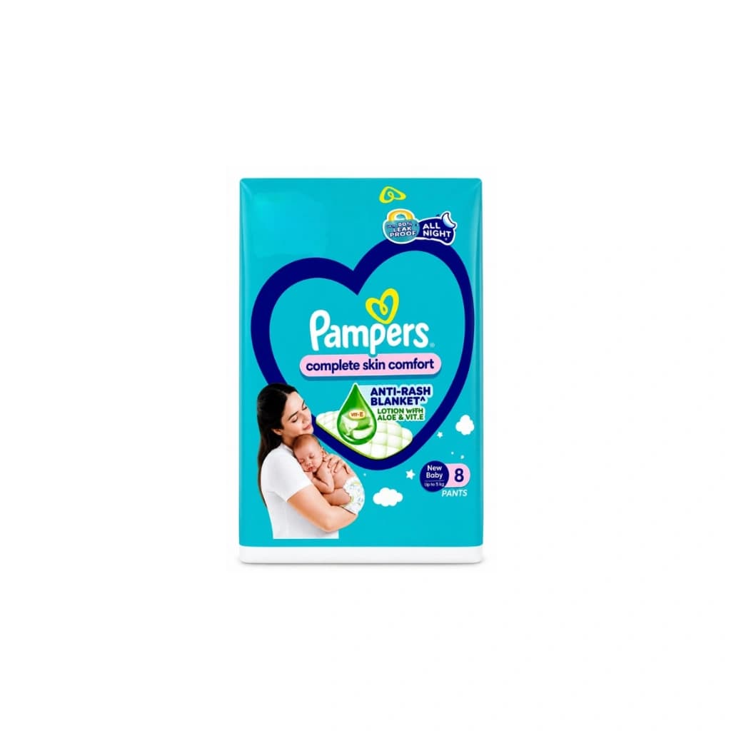 PAMPERS COMPLETE SKIN COMFORT NEW BABY UPTO 5KG
