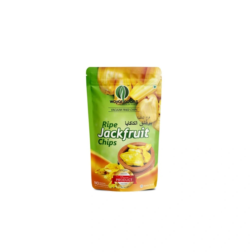 WAYANADANS - VACUUM FRIED RIPE JACKFRUIT CHIPS 50 GM (SET OF 3)