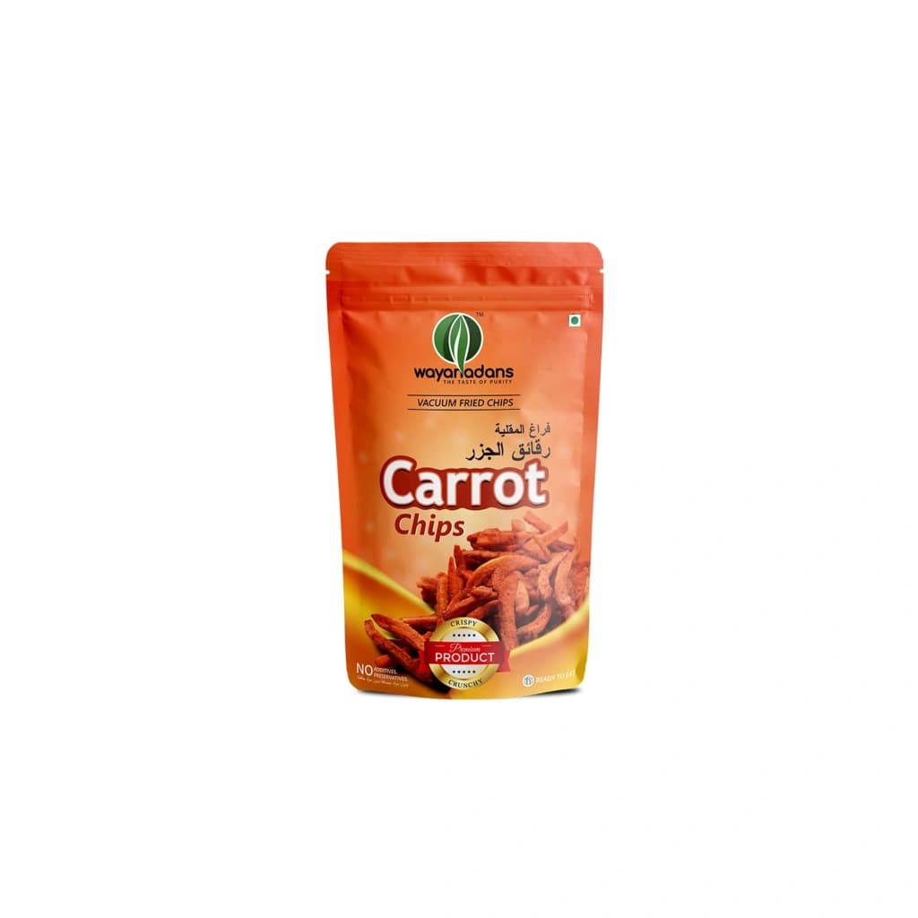 WAYANADANS VACUUM FRIED CARROT CHIPS