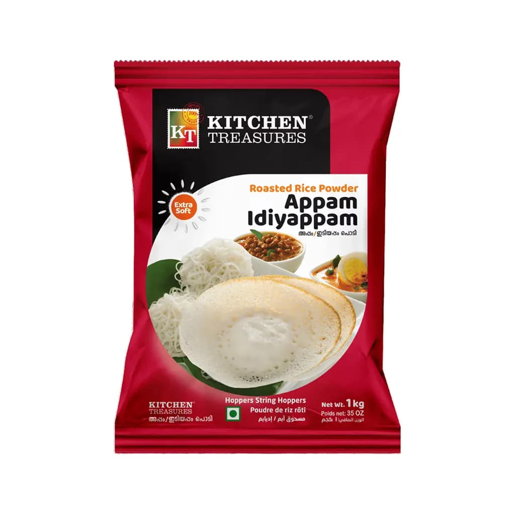 KITCHEN TREASURES APPAM IDIYAPPAM ROASTED RICE POWDER 1KG