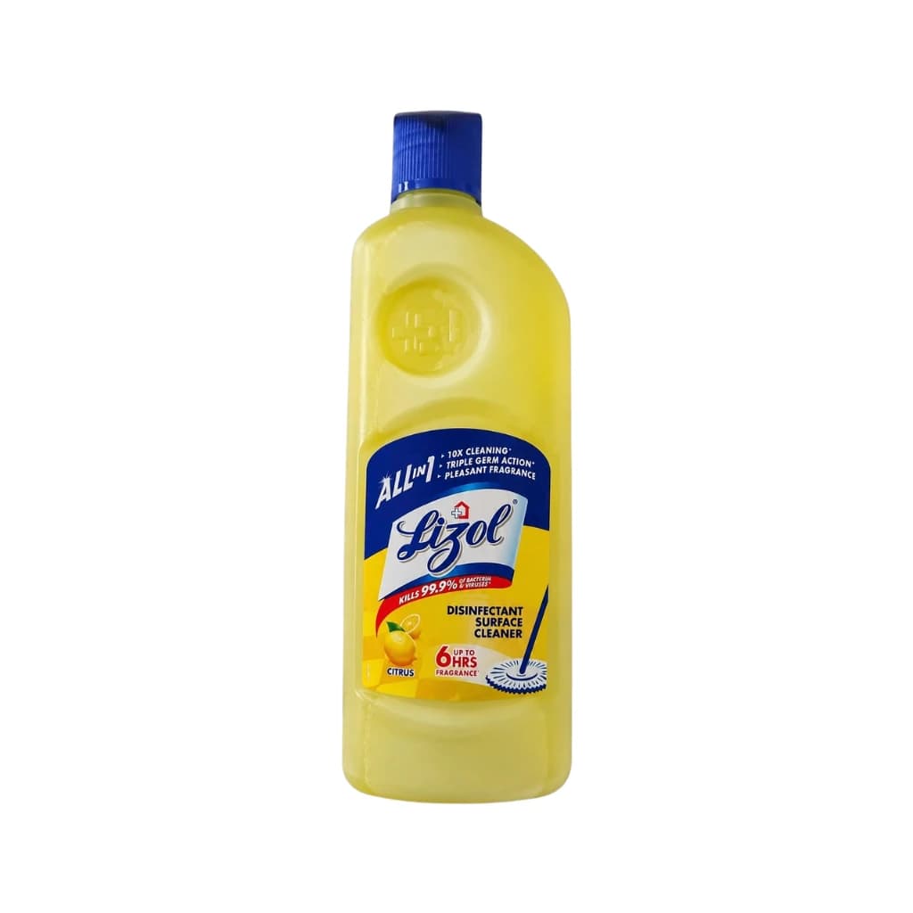 LIZOL DISINFECTANT SURFACE & FLOOR CLEANER LIQUID CITRUS 500 ML