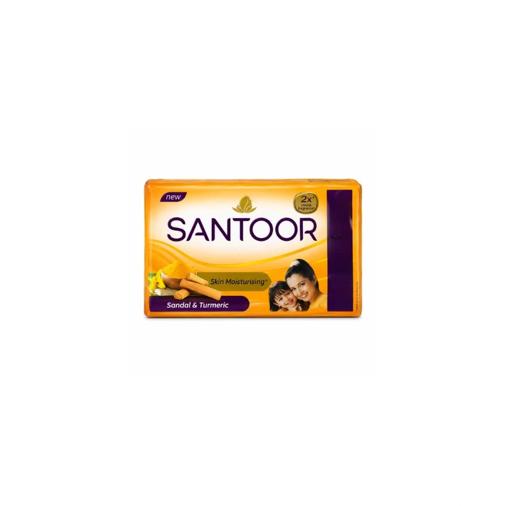 SANTOOR SANDAL & TURMERIC SOAP 100GM