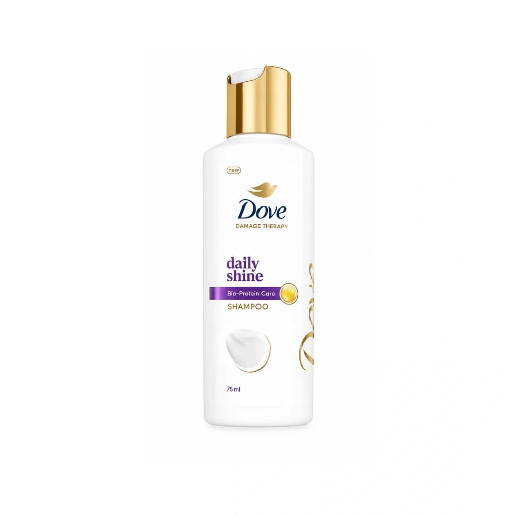 DOVE DAILY SHINE BIO-PROTEIN CARE SHAMPOO 75ML