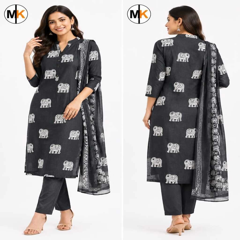 MK FABRICS WOMEN'S CO-ORD SET | PREMIUM STYLISH TWO-PIECE OUTFIT