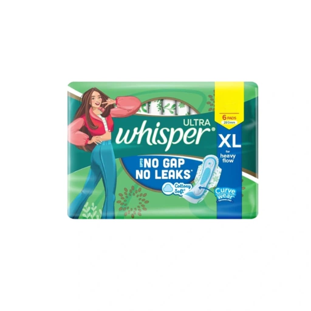 Whisper Ultra Xl 6Pcs
