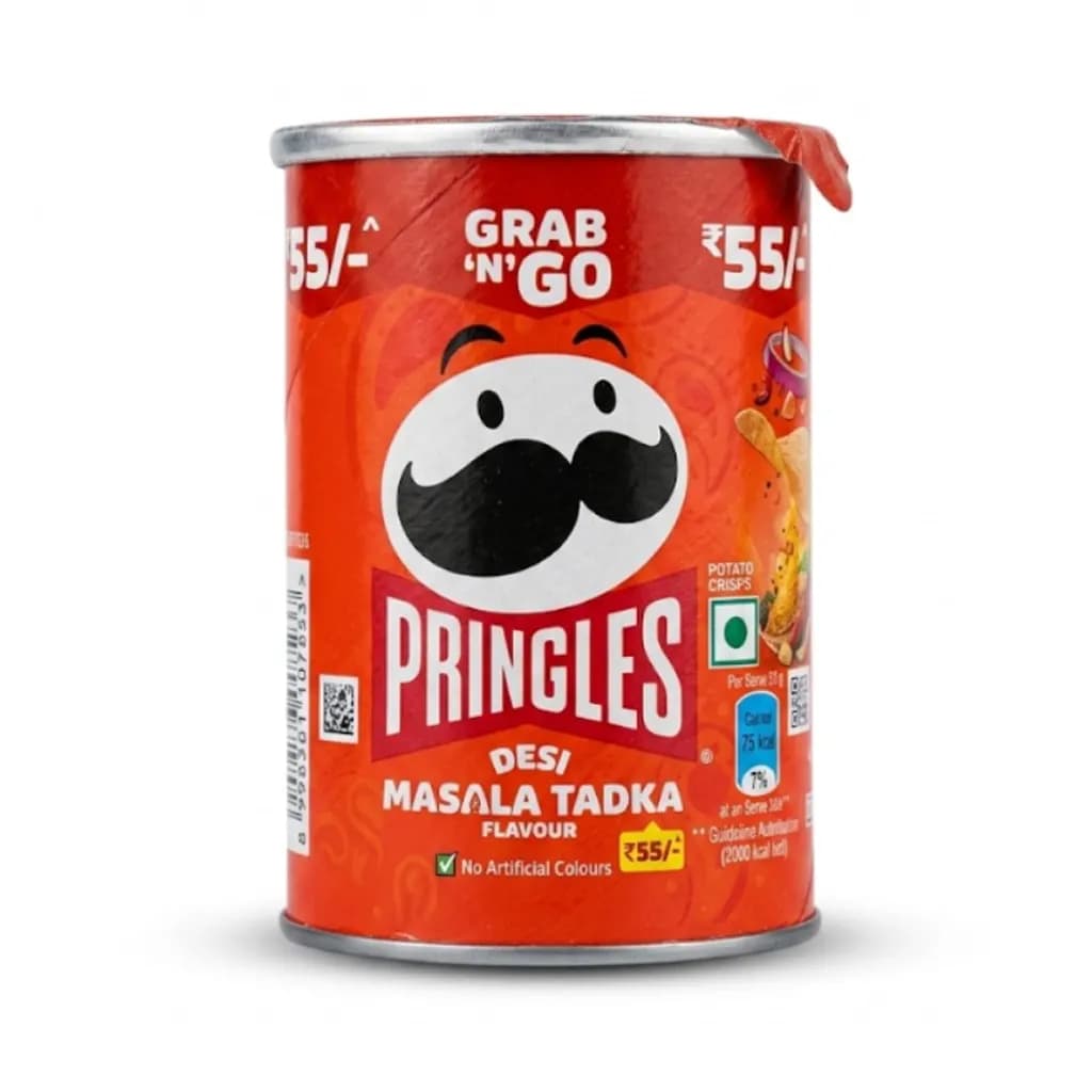 MINI PRINGLES DESI MASALA TADKA POTATO CHIPS 40 GM
