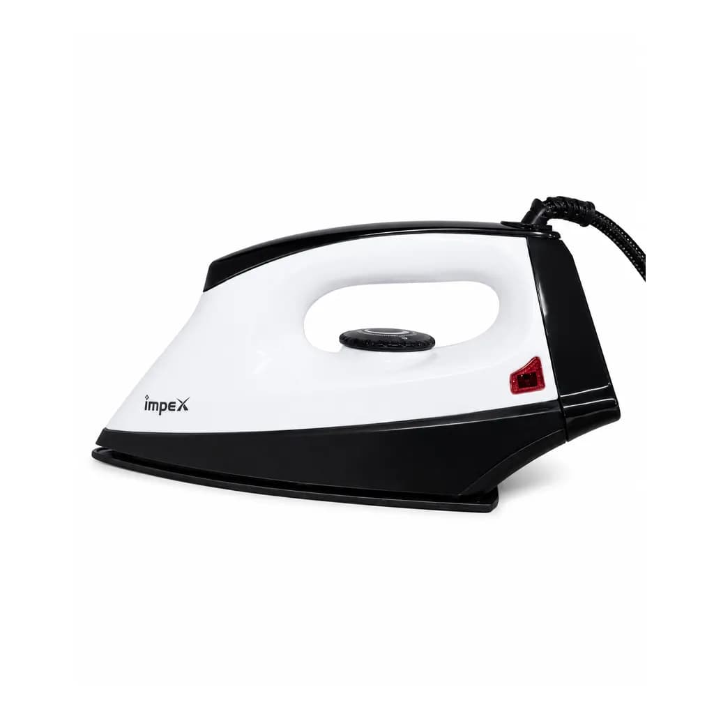 IMPEX MEDIUMWEIGHT IRON BOX IMPRESS MW WHITE BLACK1000 WATTS 2 YEAR WARRANTY