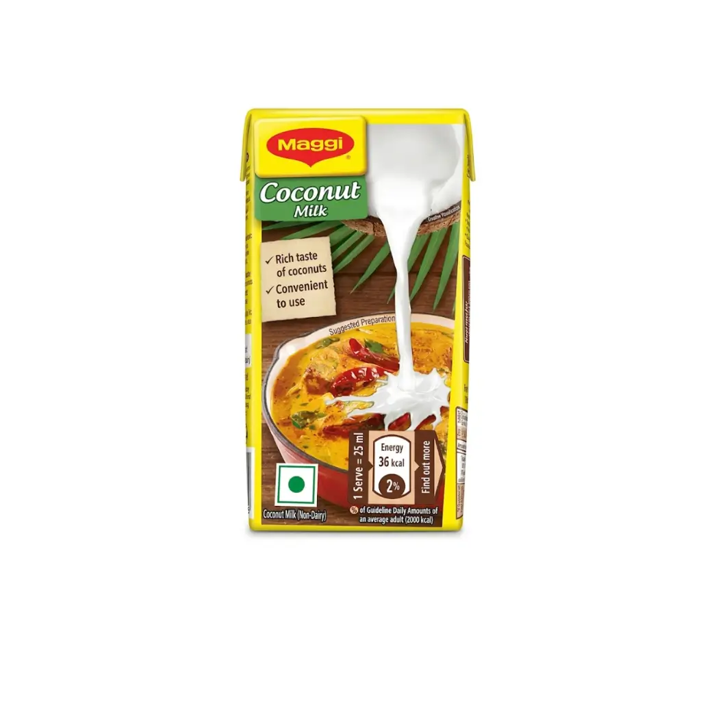 MAGGI COCONUT MILK LIQUID POUCH 180 ML
