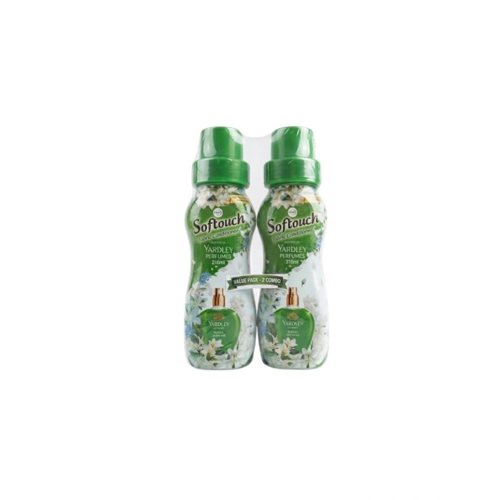 SOFTOUCH YARDLEY ROYAL JASMINE 210 ML + 210 ML FABRIC CONDITIONER