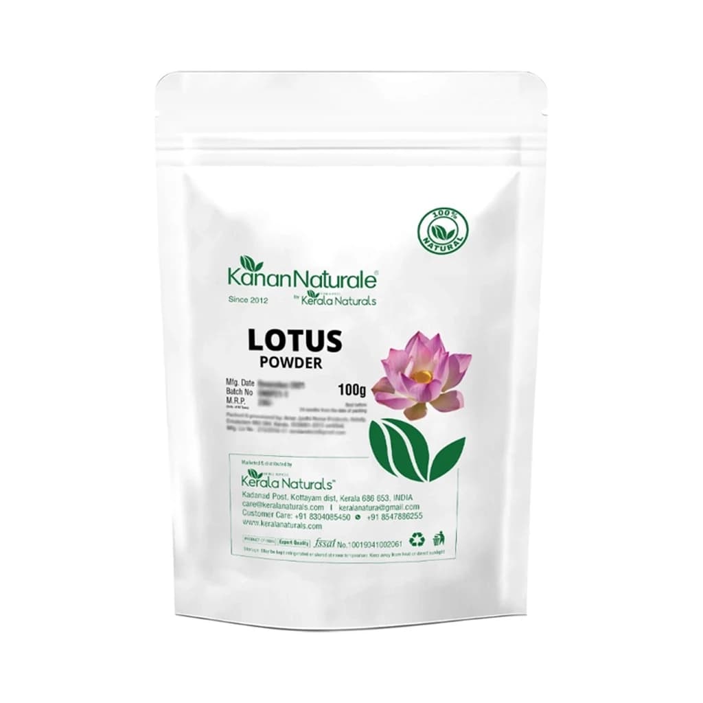 KERALA NATURALS LOTUS POWDER 100 GM