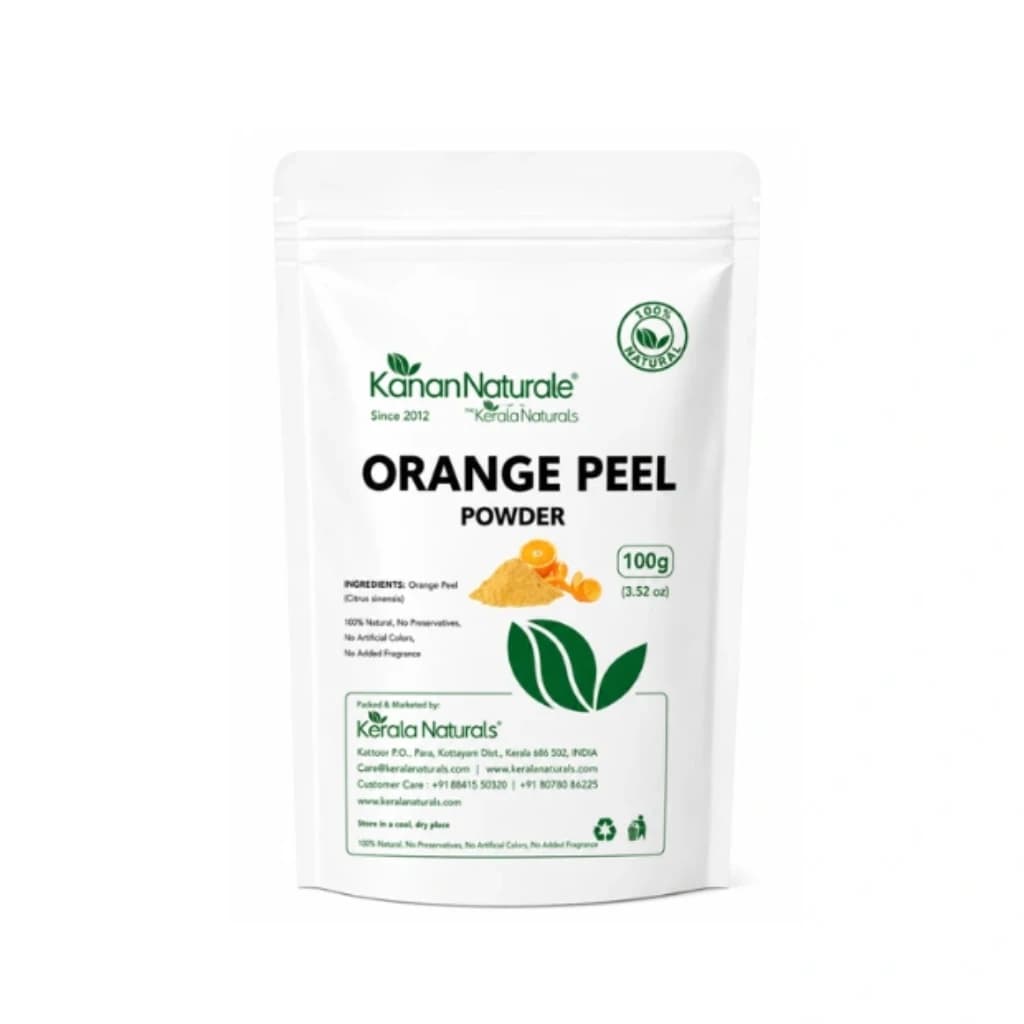 KERALA NATURALS ORANGE PEEL POWDER 100G