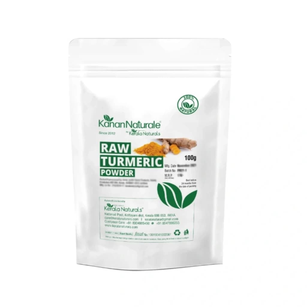 KERALA NATURALS RAW TURMERIC POWDER 100 GM