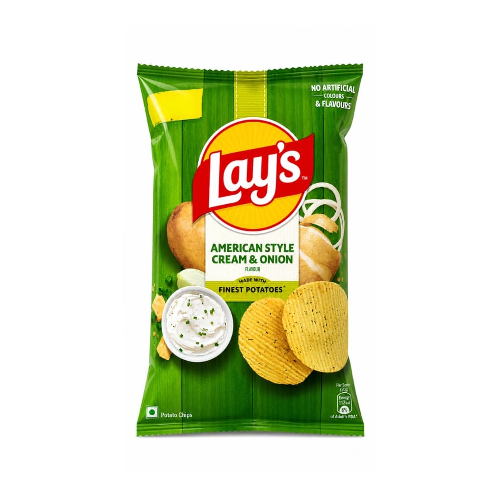 AMERICAN STYLE CREAM & ONION 80g