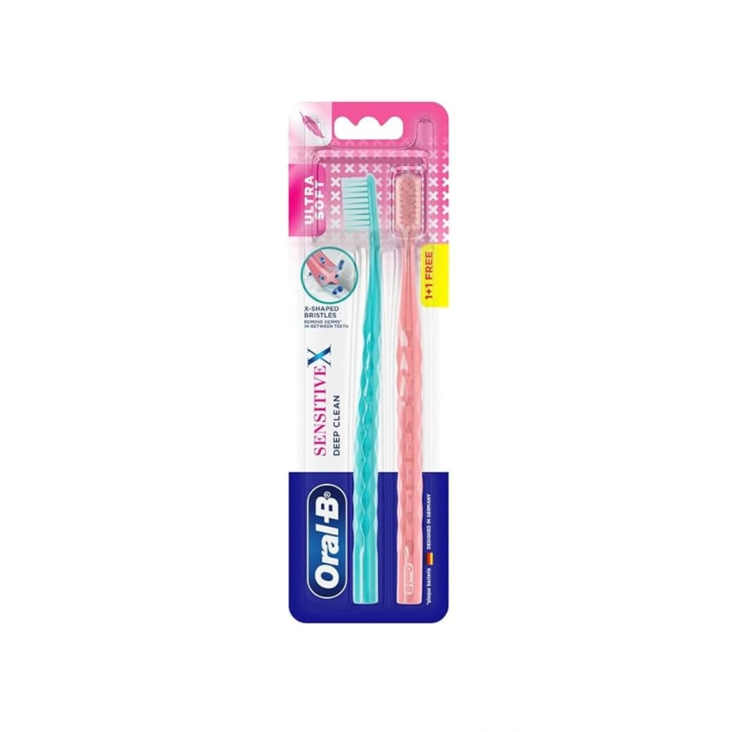 ORAL-B SENSITIVE X DEEP CLEAN ULTRA SOFT