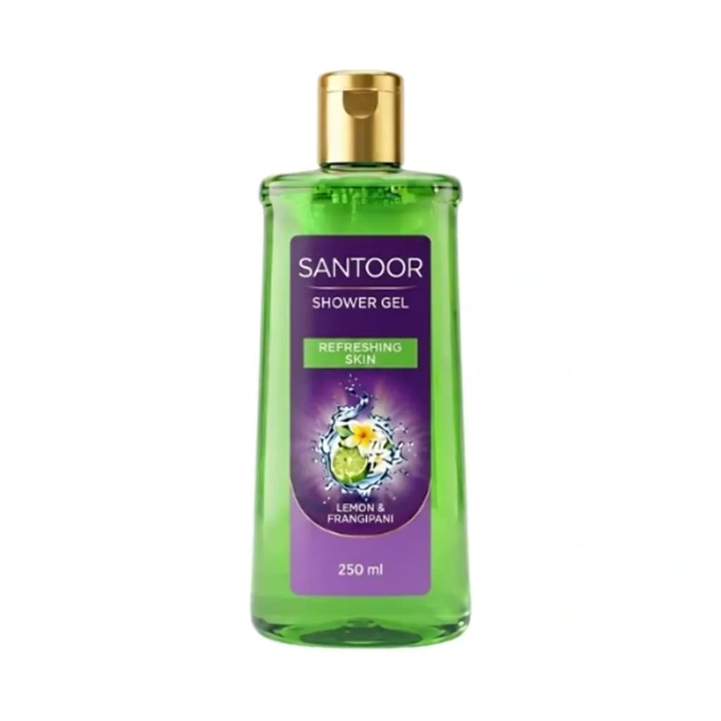 SANTOOR SHOWER GEL LEMON & FRANGIPANI 250 ML