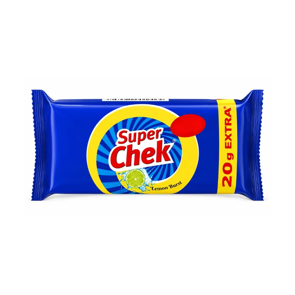 Super Chek Laundry Detergent Bar 160gm(140gm+20gm Extra)
