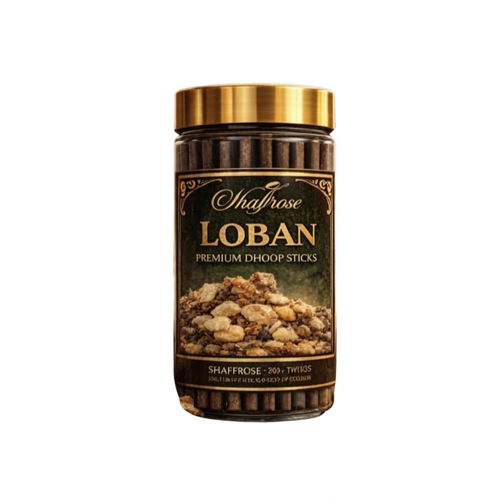 SHAFFROSE LOBAN PREMIUM DHOOP STICKS 100 GM