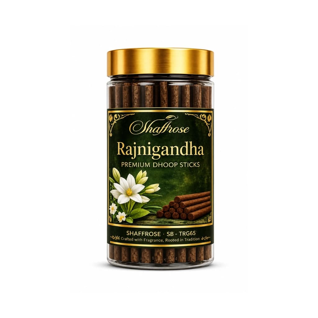 SHAFFROSE RAJNIGANDHA PREMIUM DHOOP STICKS 100 GM