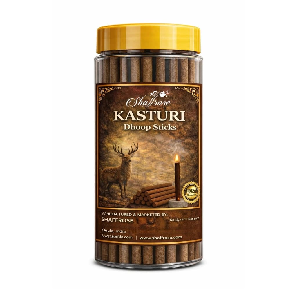 SHAFFROSE KASTURI PREMIUM DHOOP STICKS 100 GM