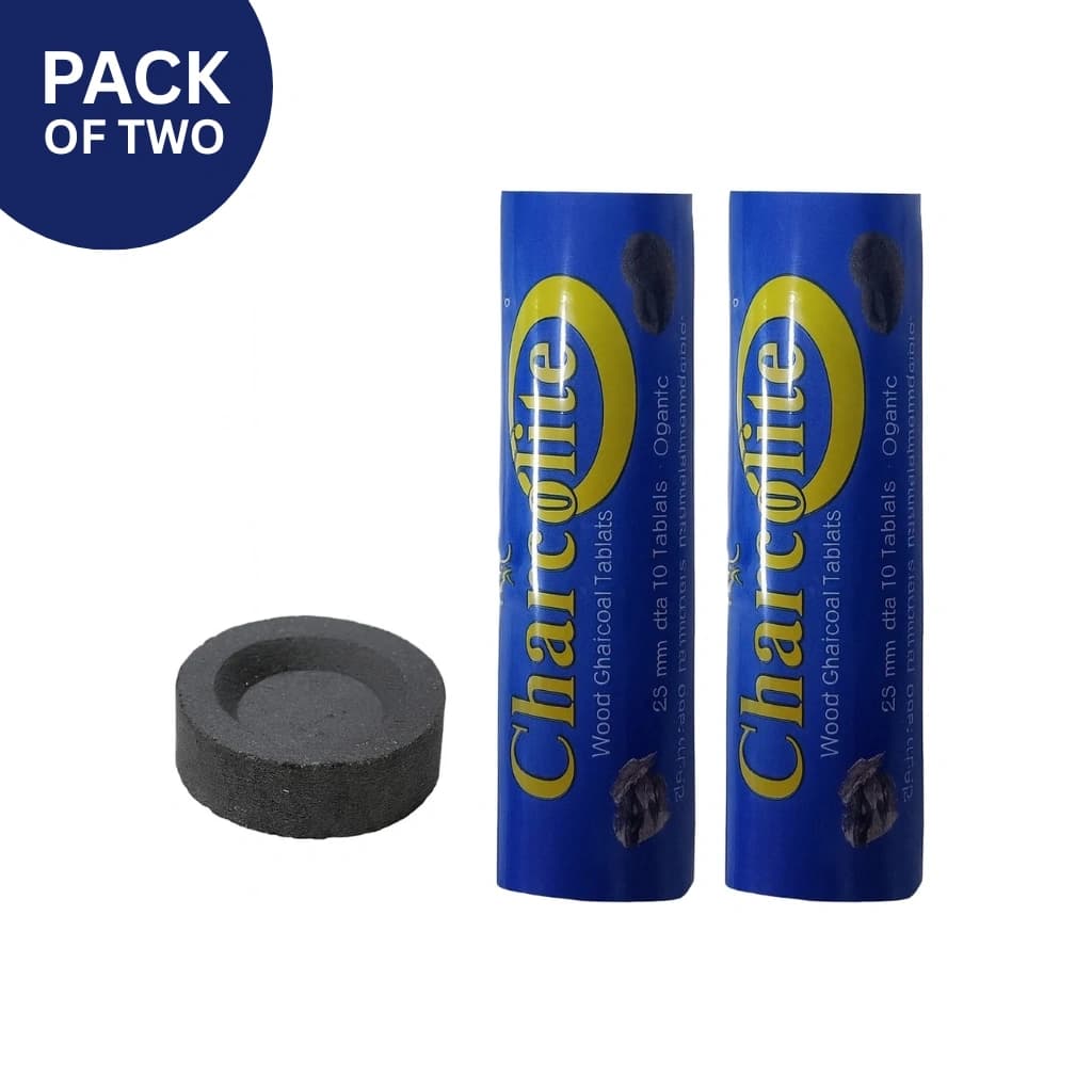SHAFFROSE ORGANIC CHARCOAL PACK OF 2