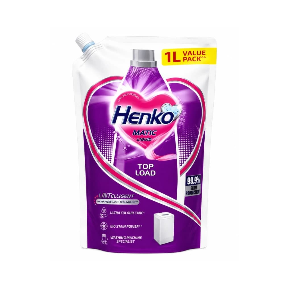 Henko Matic Liquid Top Load 1L