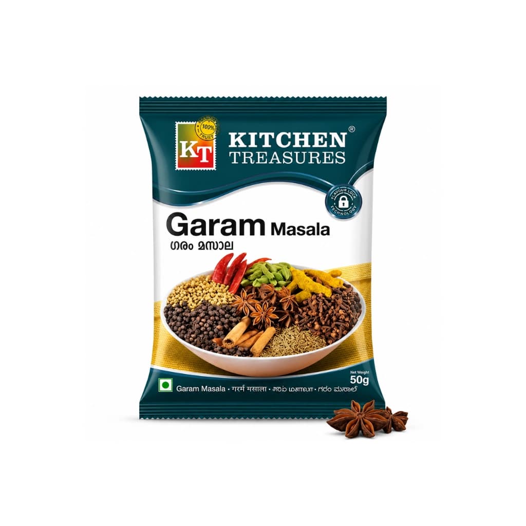 KITCHEN TREASURES GARAM MASALA 50G