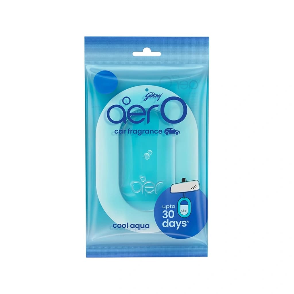 GODREJ AERO CAR FRAGRANCE COOL AQUA 7.5 GM