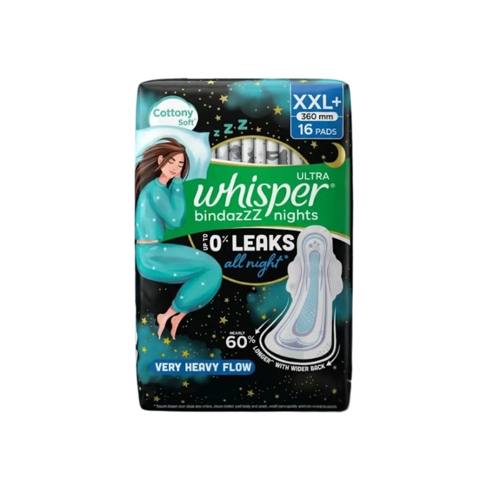 WHISPER SUPER ABSORBENTM-L 6 PANTIES