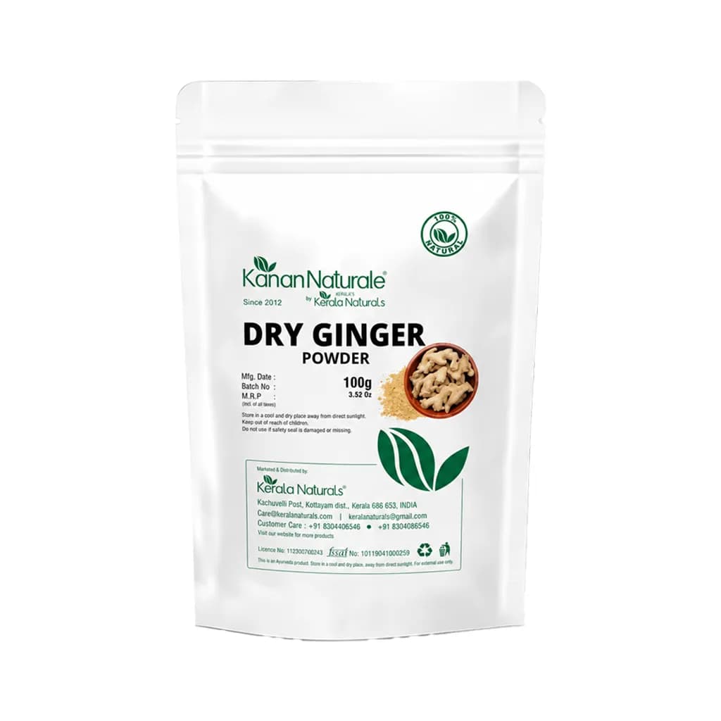 KERALA NATURALS DRY GINGER POWDER 100 GM