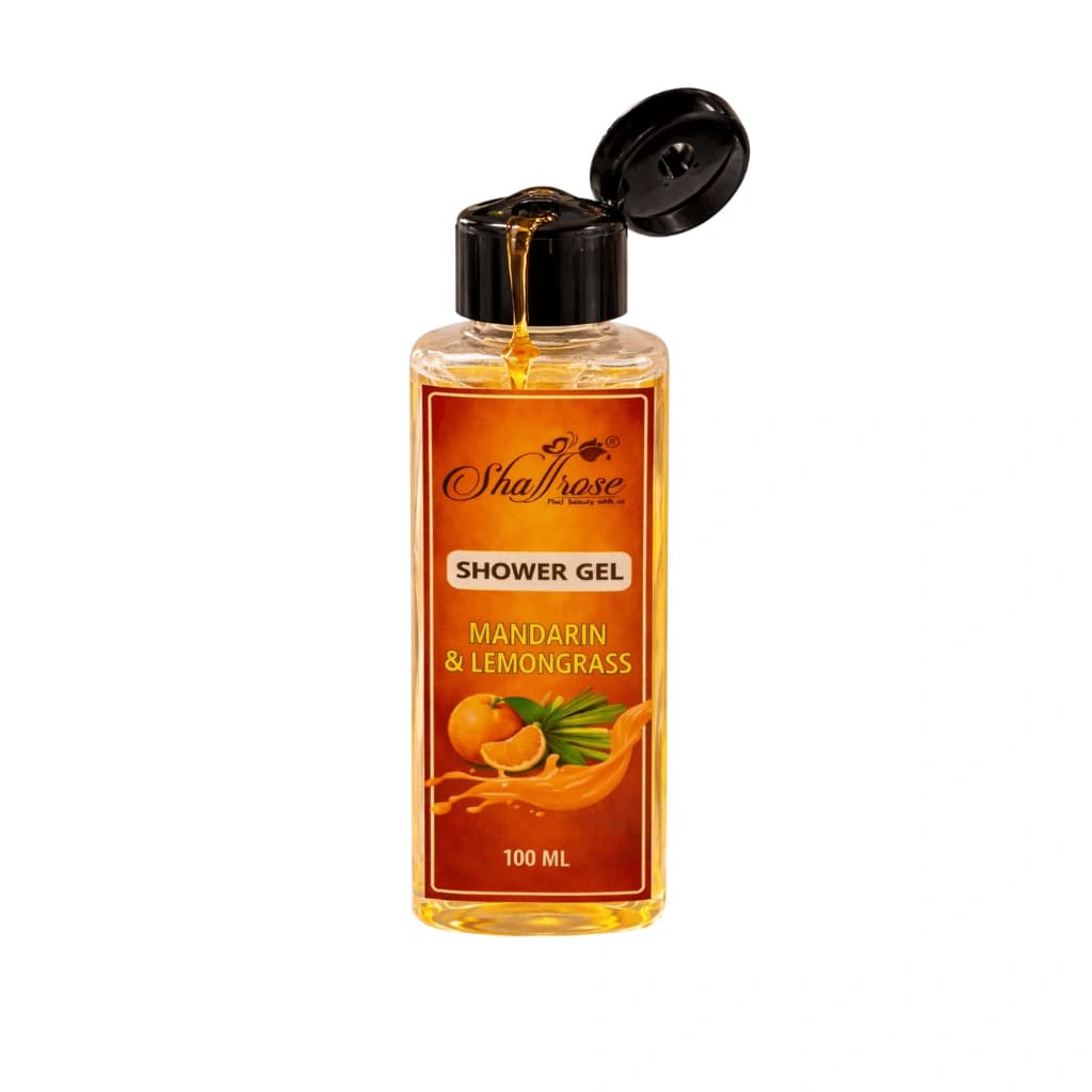 SHAFFROSE MANDARIN & LEMONGRASS SHOWER GEL 100 ML