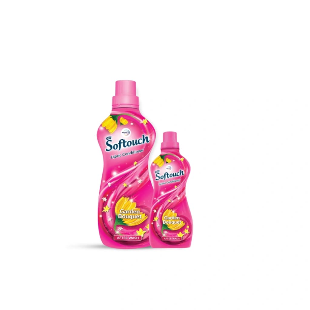 SOFTOUCH GARDEN BOUQUET LIQUID FABRIC CONDITIONER 860ML + 210ML