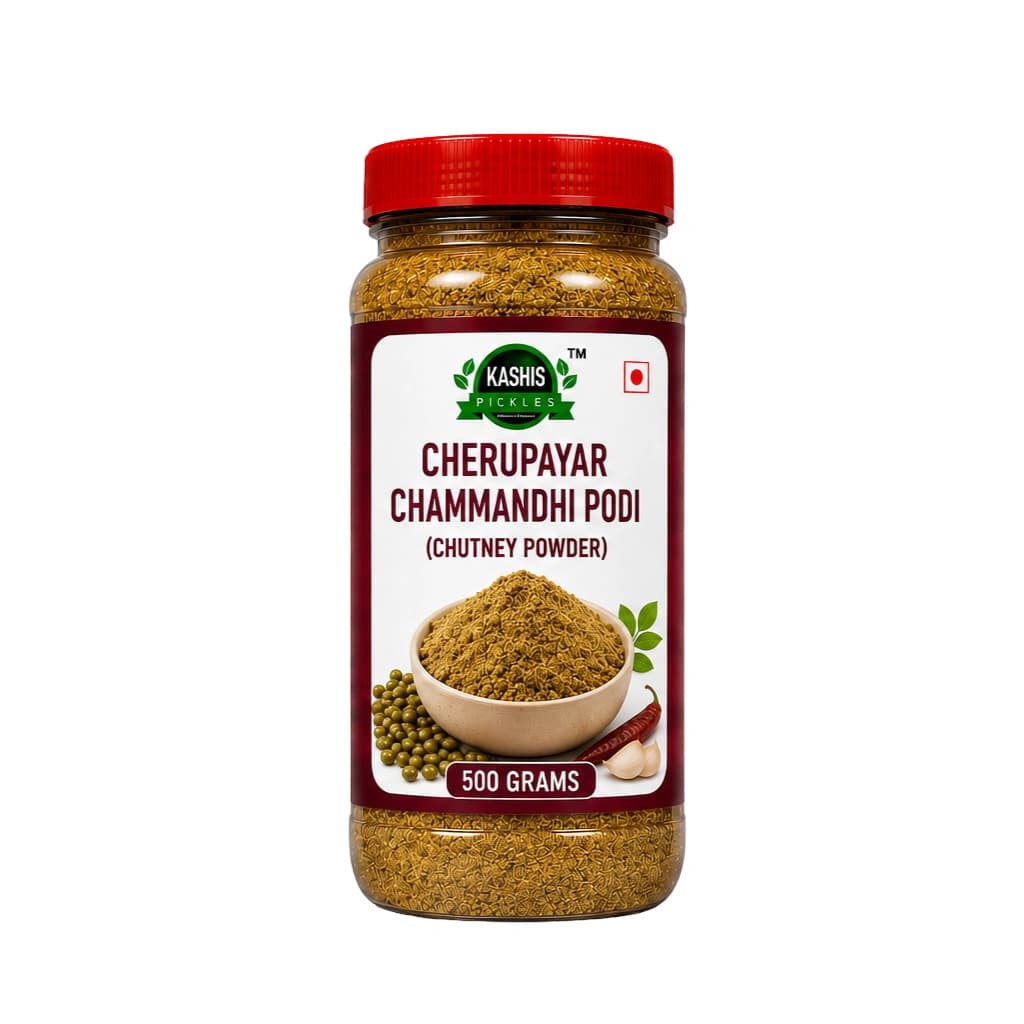 KASHIS CHERUPAYAR CHAMMANDHI PODI 500 GM