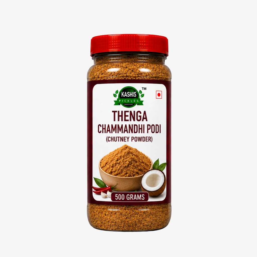 KASHIS THENGA CHAMMANDHI PODI 500 GM