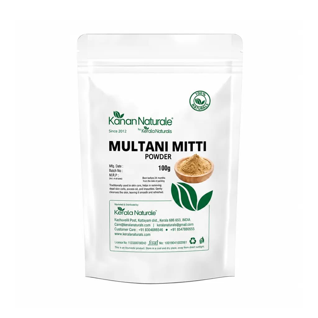 KERALA NATURALS MULTANI MITTI POWDER 100G
