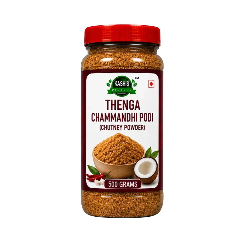 KASHIS THENGA CHAMMANDHI PODI 500 GM