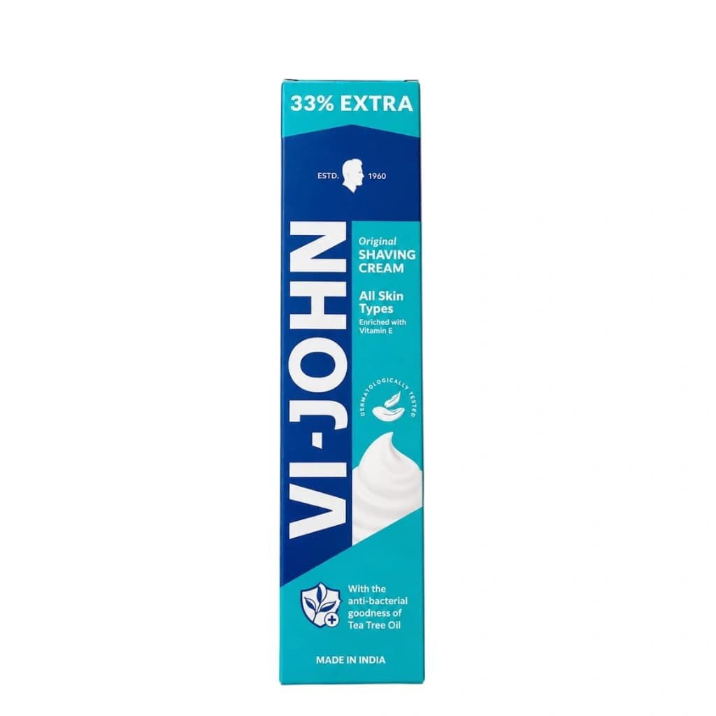 VI JOHN ORIGINAL SHAVING CREAM 124 GM