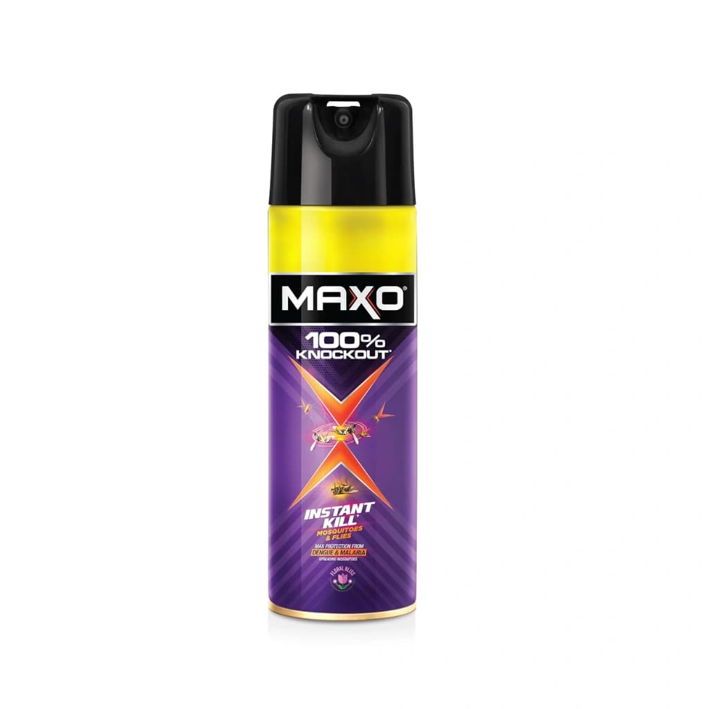 MAXO INSTANT KILL SPRAY MOSQUITOES & FLIES 200ML