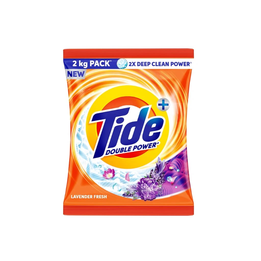 TIDE PLUS DETERGENT WASHING POWDER LAVENDER 2KG