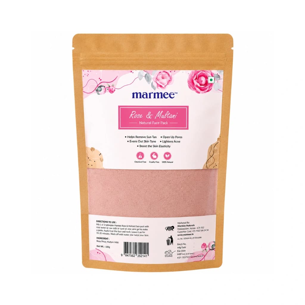 MARMEE ROSE & MULTANI FACE PACK 100 GM
