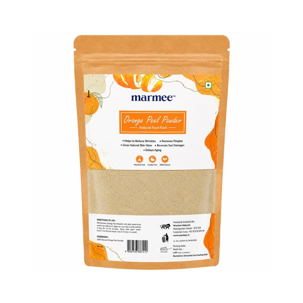 MARMEE ORANGE PEEL POWDER NATURAL FACE PACK 100 GM