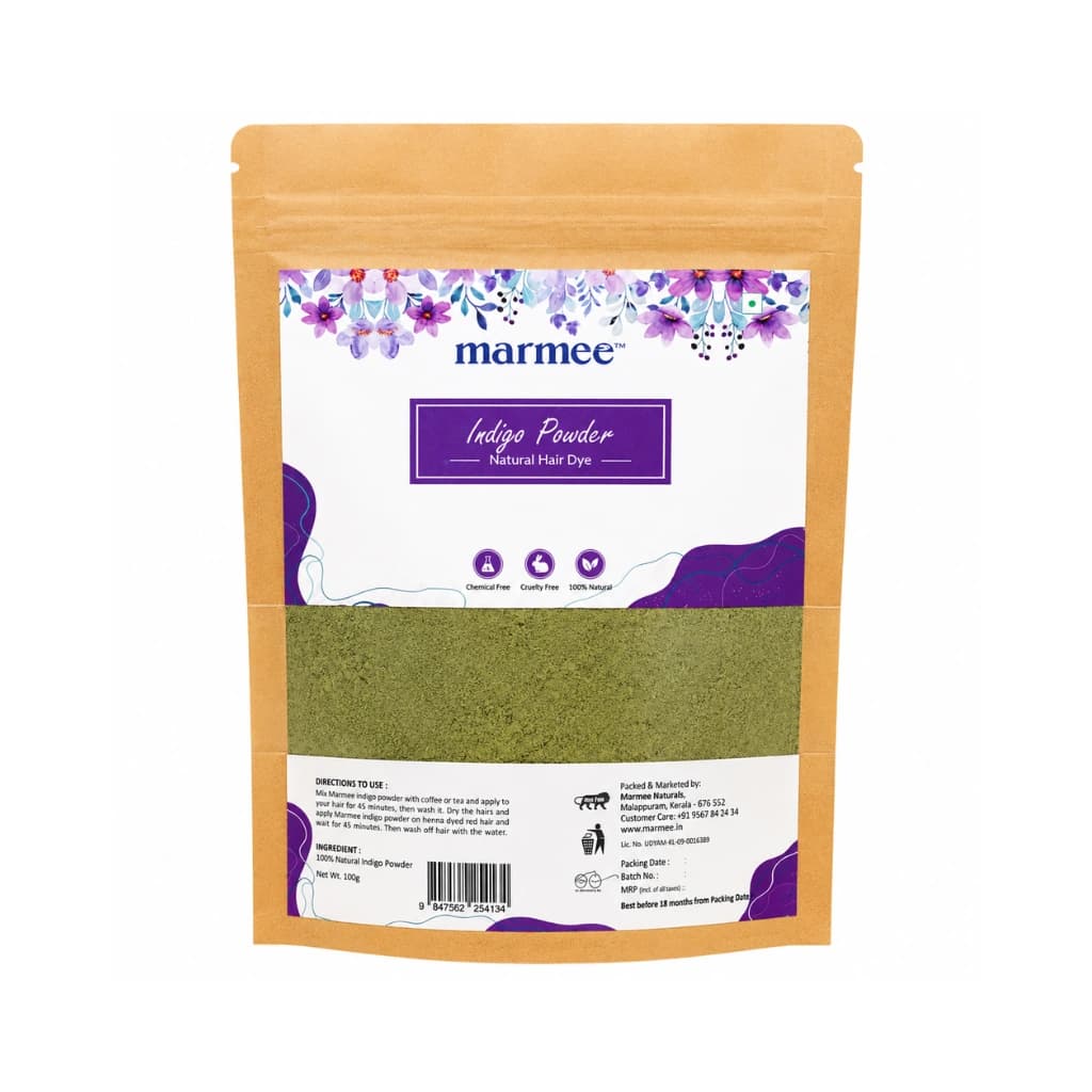 MARMEE INDIGO POWDER NATURAL HAIR DYE