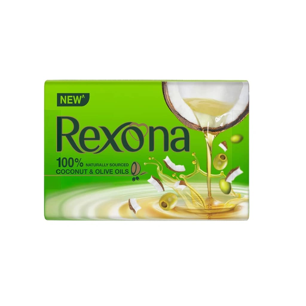 REXONA COCONUT AND OLIVE OIL SOAP 100GM