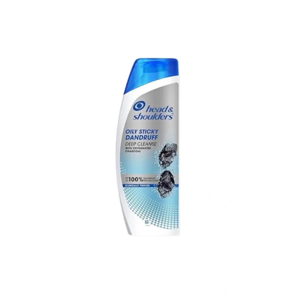 HEAD & SHOULDERS DEEP CLEANSE ANTI DANDRUFF SHAMPOO WITH OXYGENATED CHARCOAL 340ML