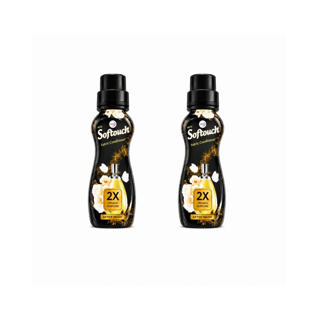WIPRO SOFTOUCH 2X FRENCH PERFUME FABRIC CONDITIONER 210ML PACK OF 2