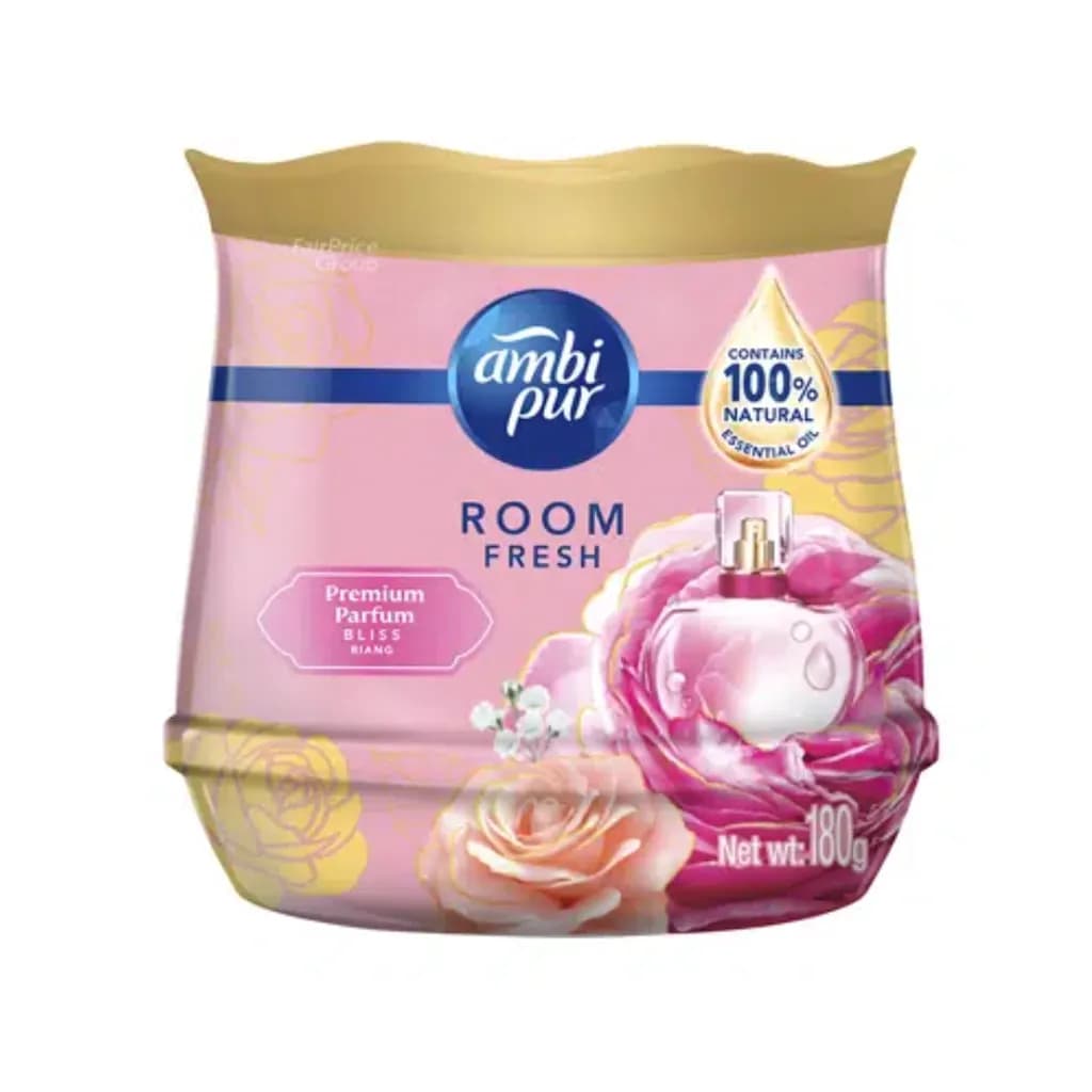 AMBIPUR ROOM FRESH PREMIUM SCENTED GEL BLISS 180 GM