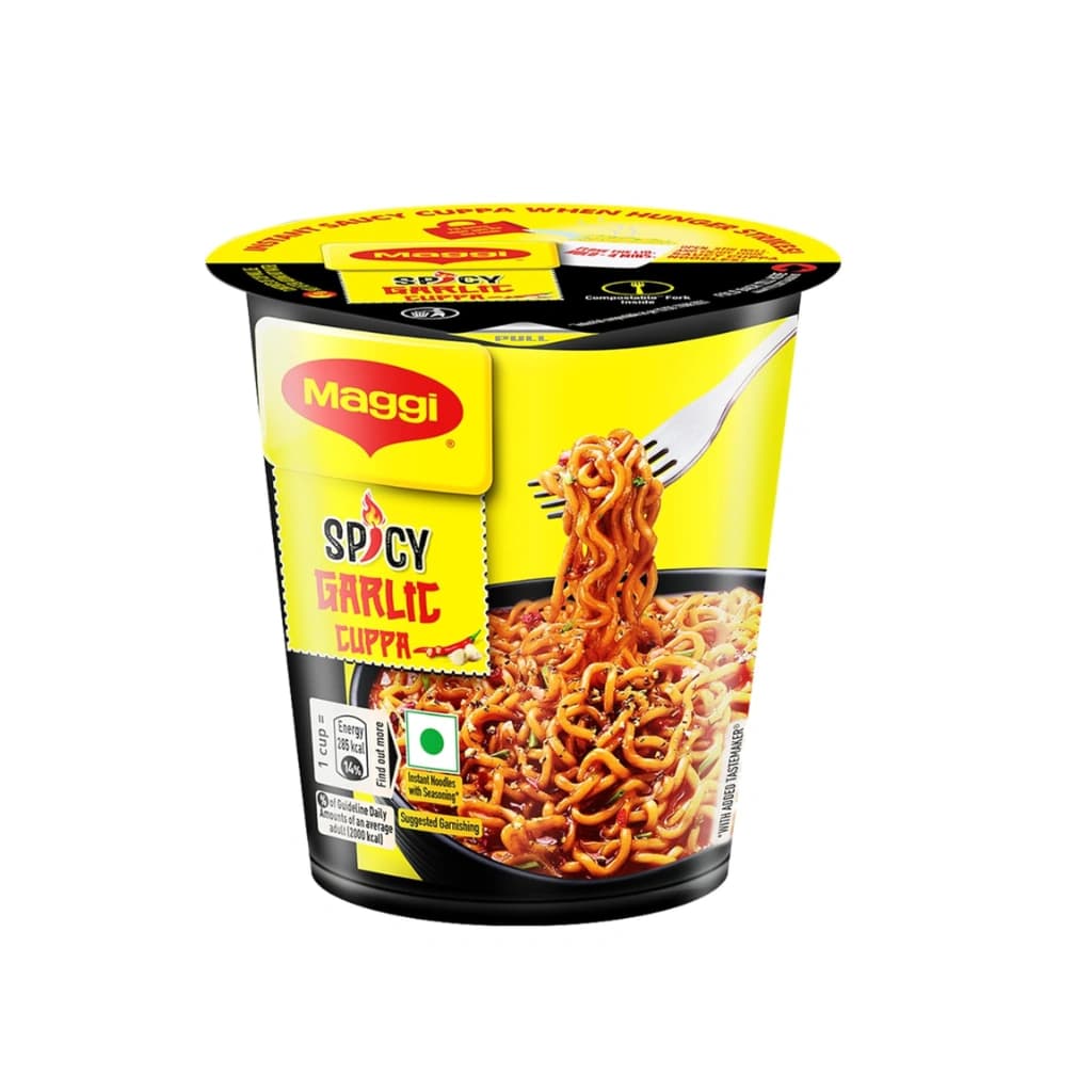MAGGI SPICY GARLIC CUPPA INSTANT NOODLES 70.5 GM