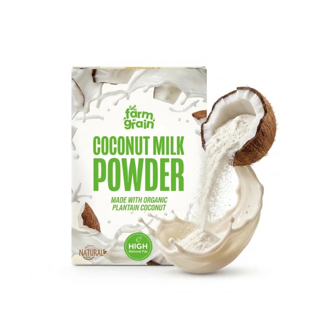 FARM GRAIN COCONUT MILK POWDER HIGH FAT 500GM