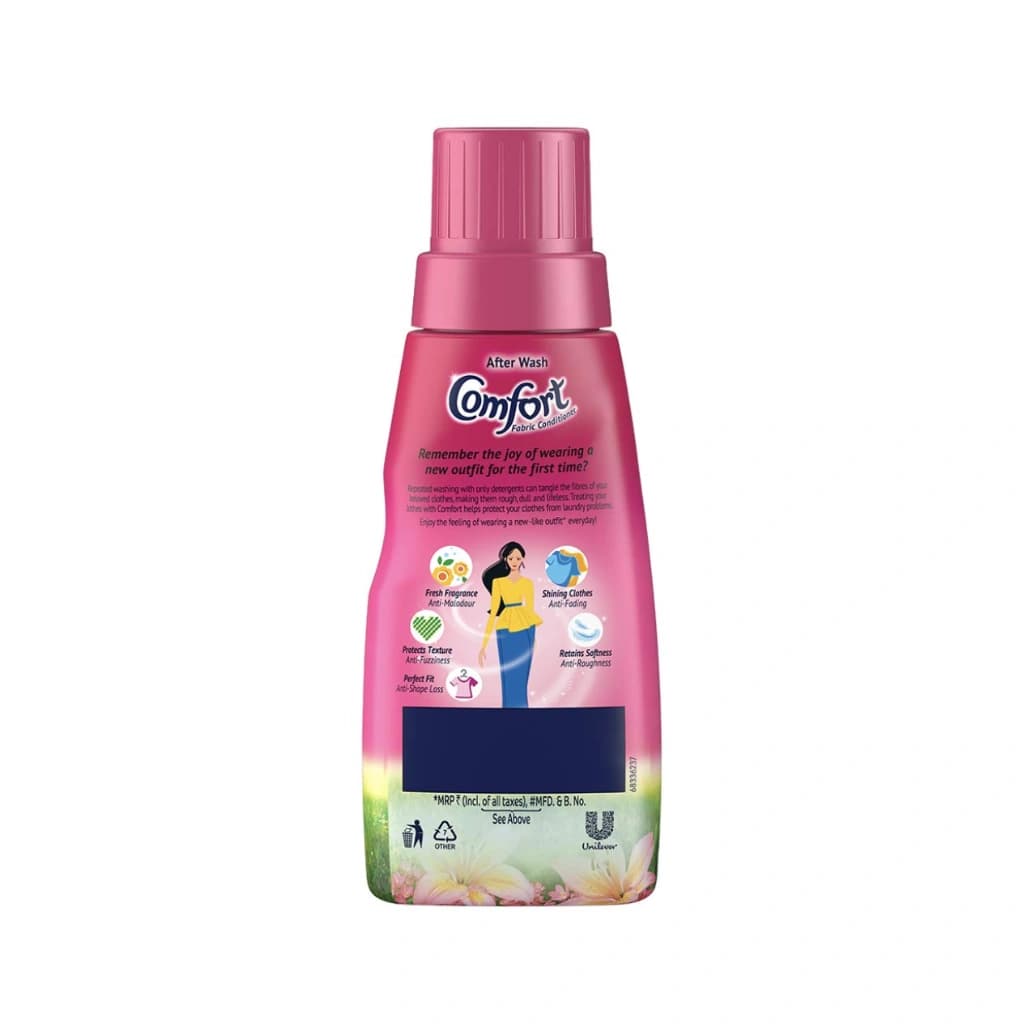 COMFORT AFTER WASH LILY FRESH FABRIC CONDITIONER 210 ML