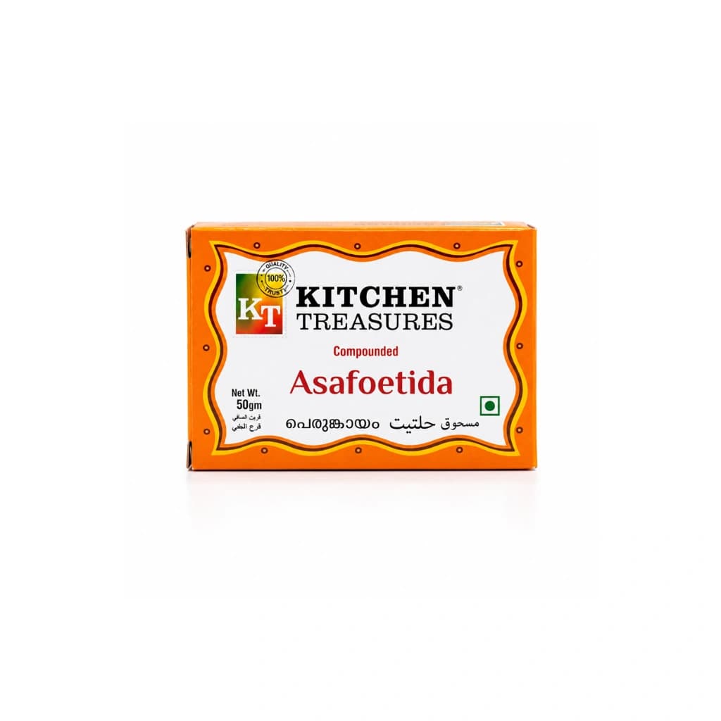 KITCHEN TREASURES COMPOUNDED ASAFOETIDA 50GM