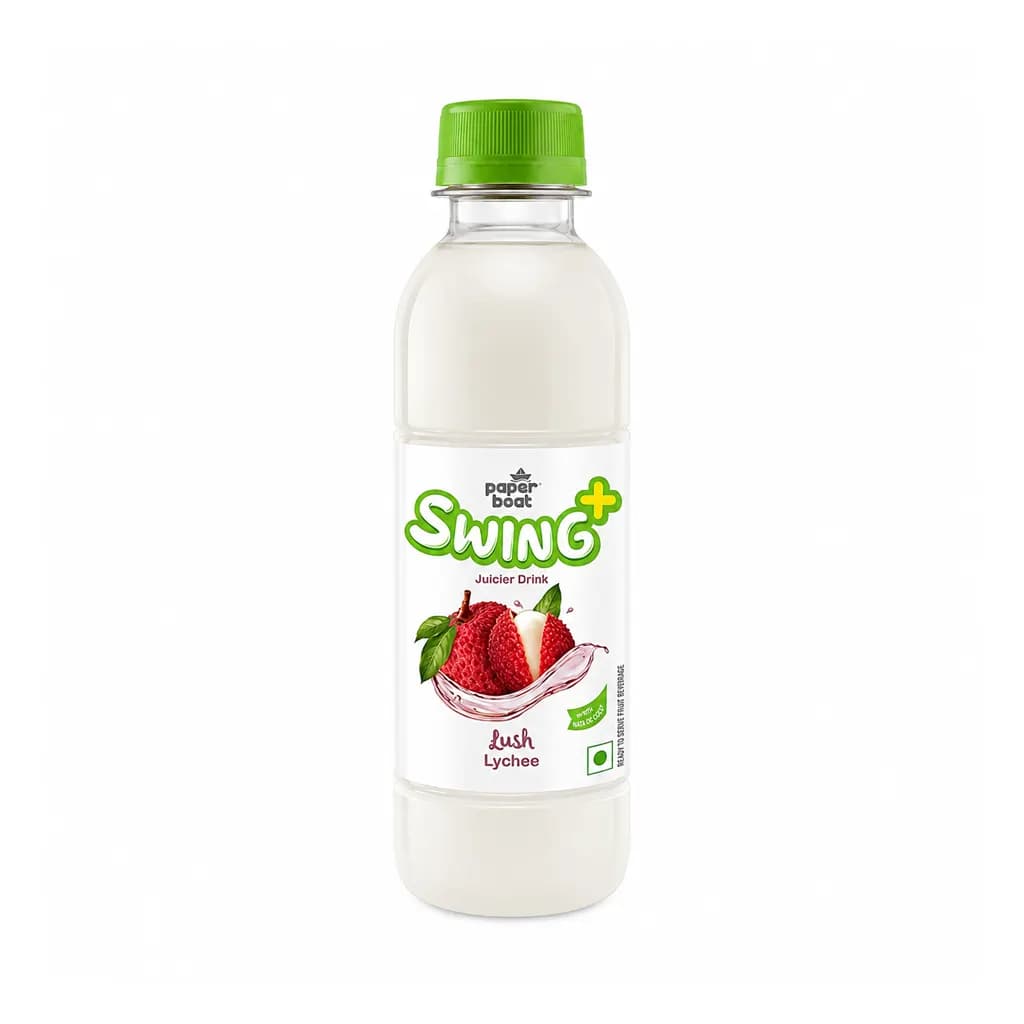 SWING PAPER BOAT LUSH LYCHEE 270ML PET BOTTLE